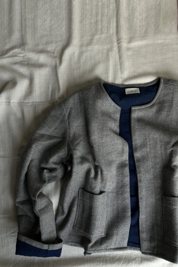 Studio Within Jacket - Slate Grey