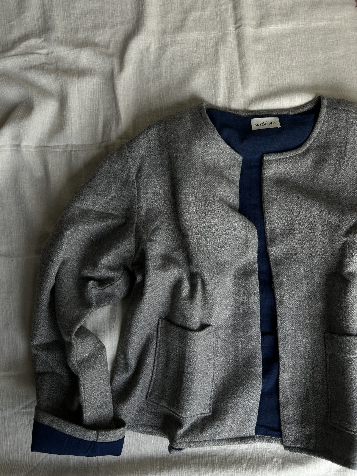 Studio Within Jacket - Slate Grey - Image 1 of 3