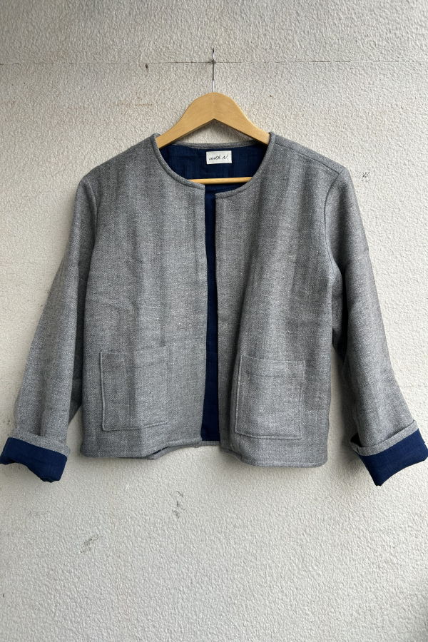 Studio Within Jacket - Slate Grey