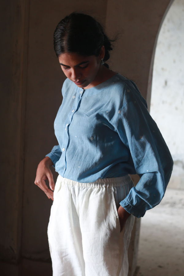 Studio Within White Linen Pants