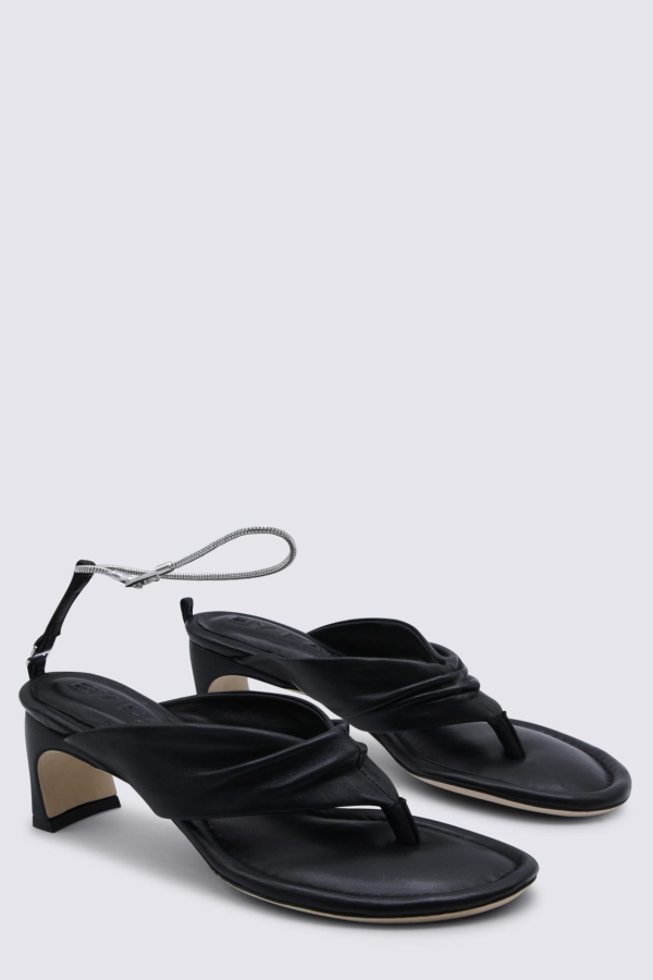 BY FAR Cover Le Sole Sandals - Black