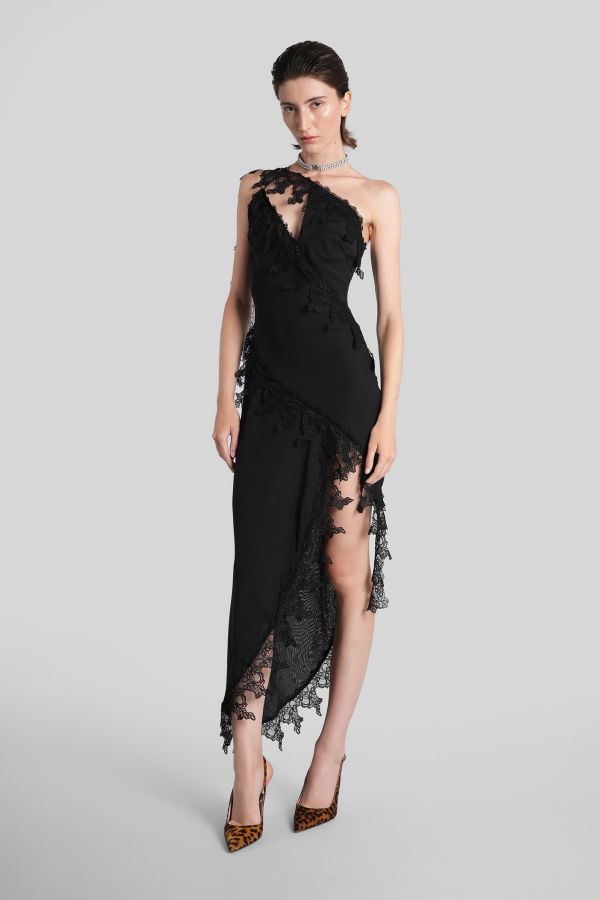 Blumarine Polyester Dress - Black