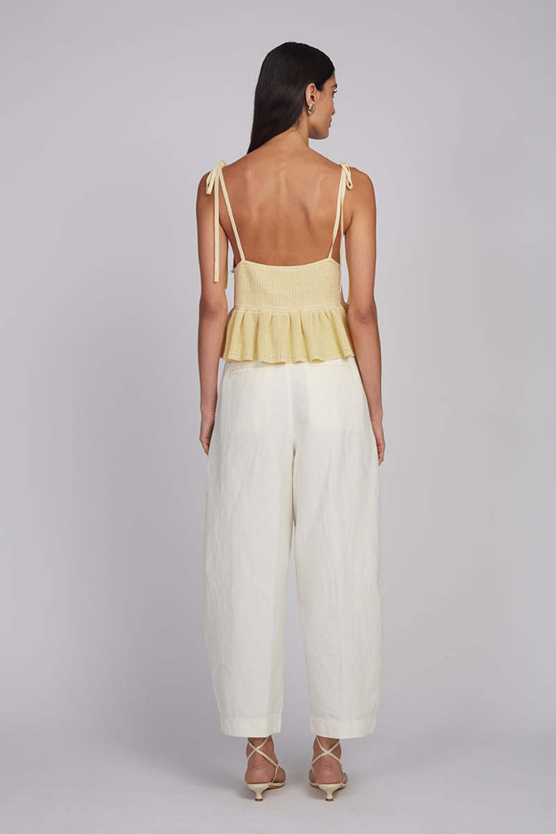 ELEVEN SIX Mali Cami Sweater Tank - Butter