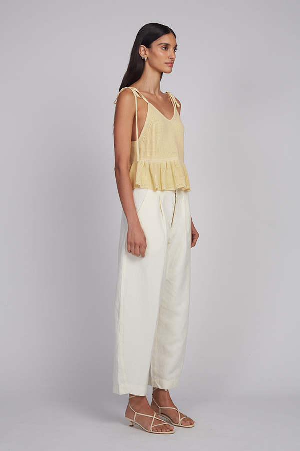 ELEVEN SIX Mali Cami Sweater Tank - Butter