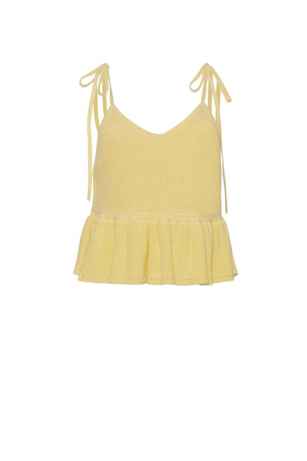 ELEVEN SIX Mali Cami Sweater Tank - Butter