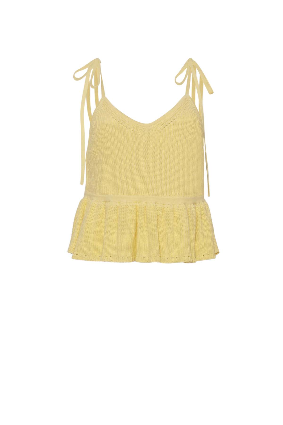 ELEVEN SIX Mali Cami Sweater Tank - Butter - Image 7 of 8