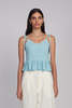 ELEVEN SIX Mali Cami Sweater Tank - Skye Blue - Thumbnail 1