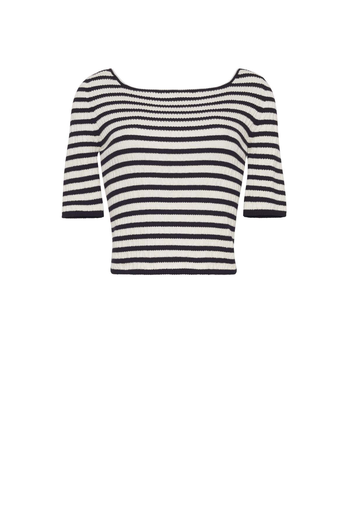 ELEVEN SIX Nena Stripe Top - Butter - Image 7 of 8