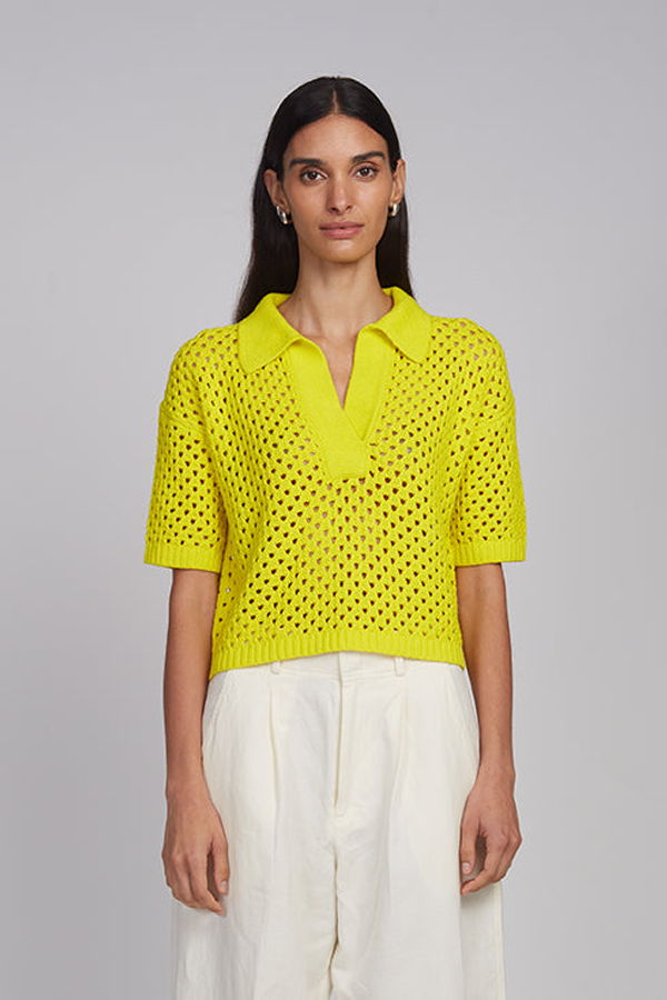 ELEVEN SIX Nina Polo Sweater