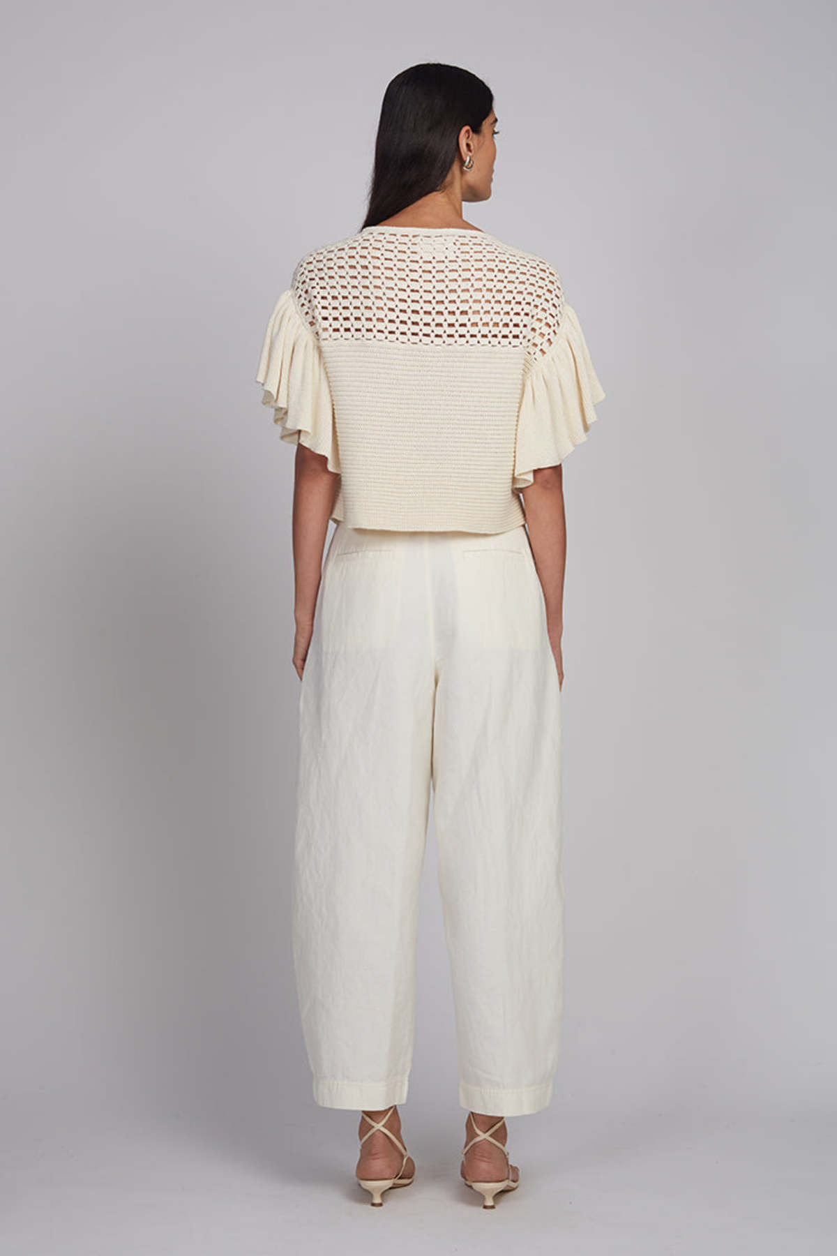 ELEVEN SIX STARLA SWEATER - Cream - Image 4 of 8