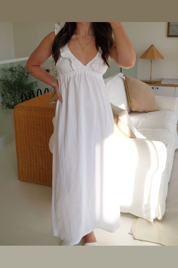 harly jae Milos dress - White