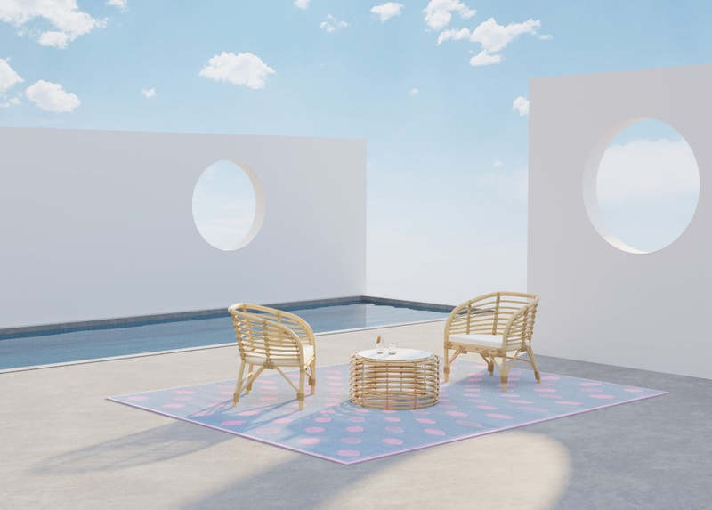 Mad Mats Crazy Dots Rug