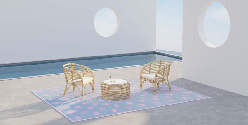 Mad Mats Crazy Dots Rug