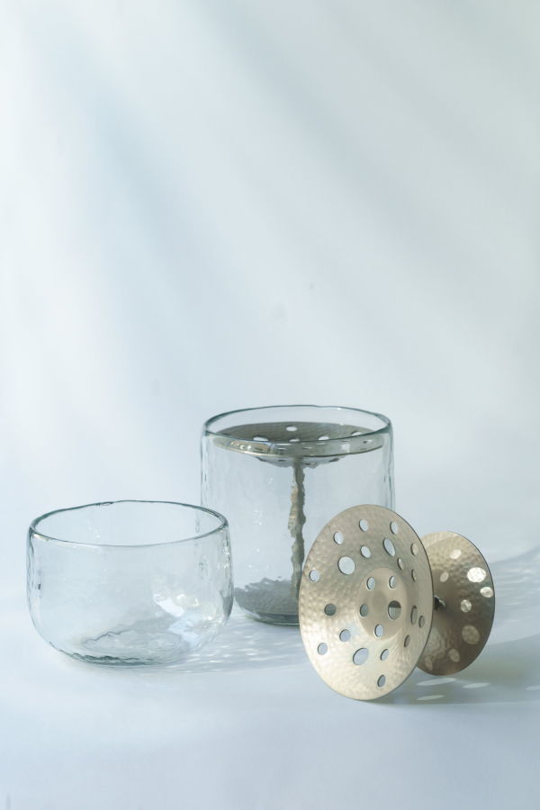 The Collective Home Floral Flower Frog Low