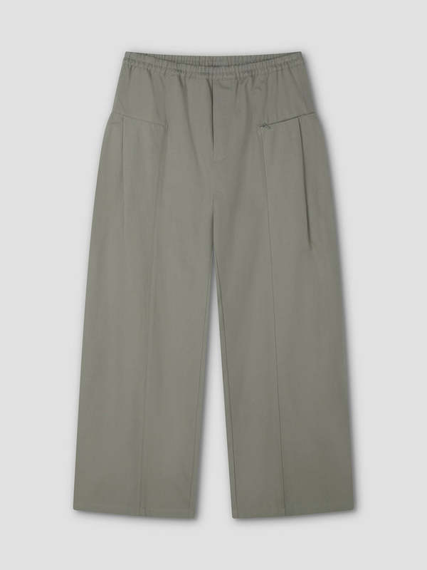 Deiji Studios Sage Grey Pleat Pant Deiji Studios Sage Grey Pleat Pant