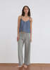 Deiji Studios Sage Grey Pleat Pant - Thumbnail 2
