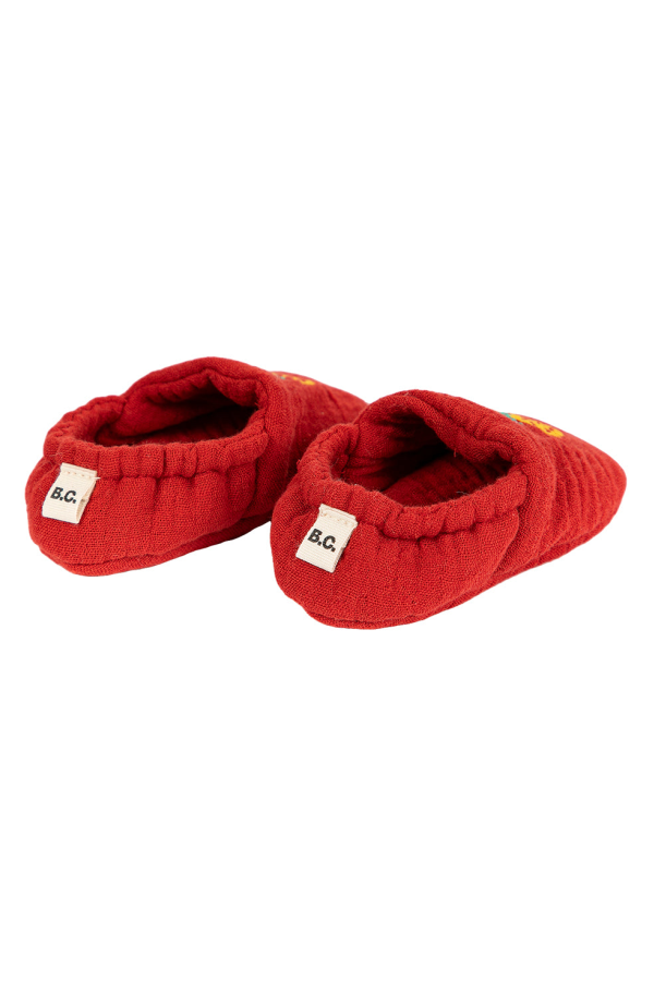 KIDS Bobo Choses Baby Strawberry Print Slippers - Red