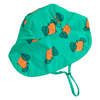 KIDS Bobo Choses Baby All Over Tangerine Print Swim Hat - Green - Thumbnail 2