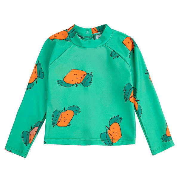 KIDS Bobo Choses Baby Swim Shirt All Over Tangerine Print - Green KIDS Bobo Choses Baby Swim Shirt All Over Tangerine Print - Green