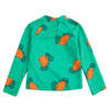 KIDS Bobo Choses Baby Swim Shirt All Over Tangerine Print - Green - Thumbnail 2