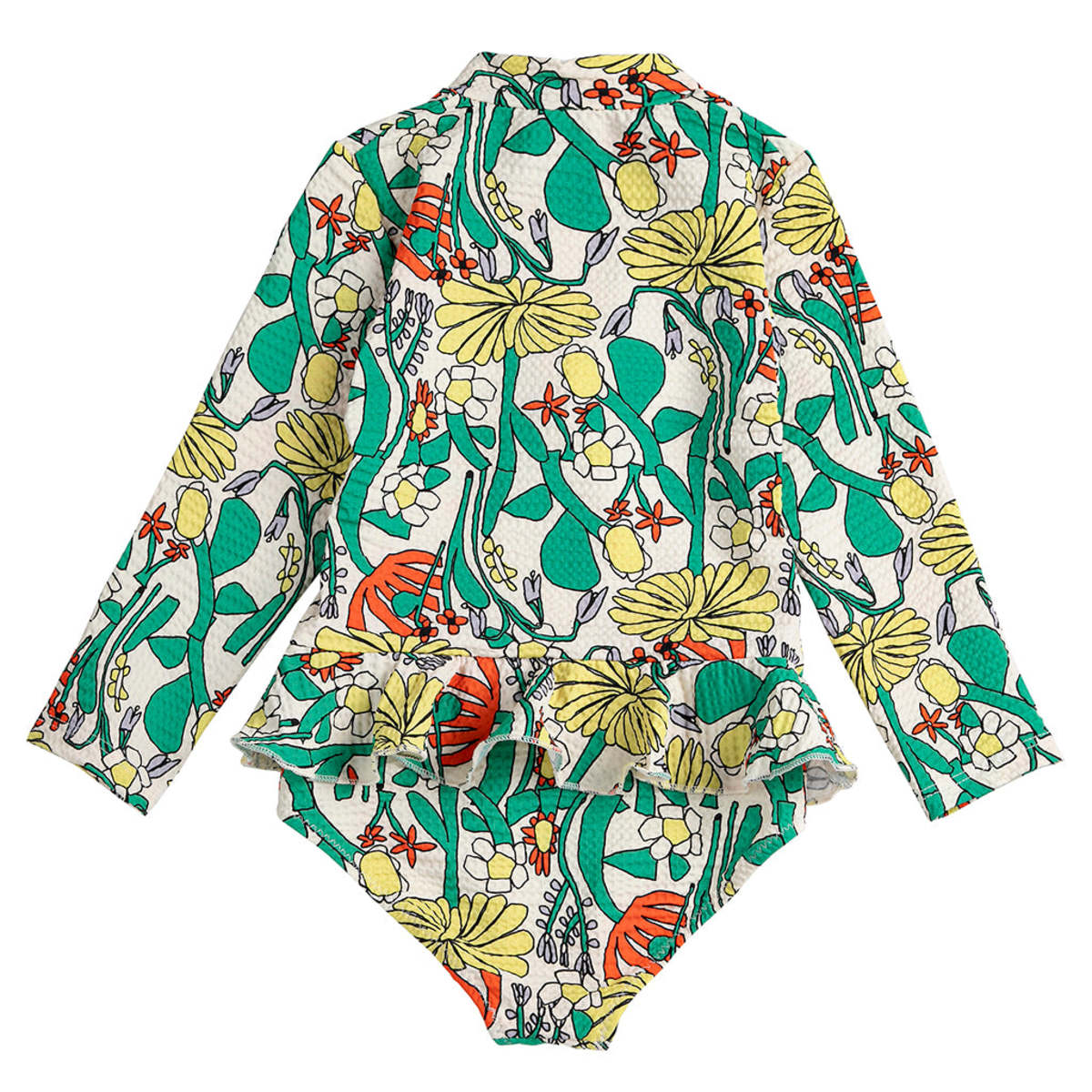 KIDS Bobo Choses Baby All Over Herbalist Print Swimsuit - Multicolour - Image 2 of 7