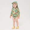 KIDS Bobo Choses Baby All Over Herbalist Print Swimsuit - Multicolour - Thumbnail 5