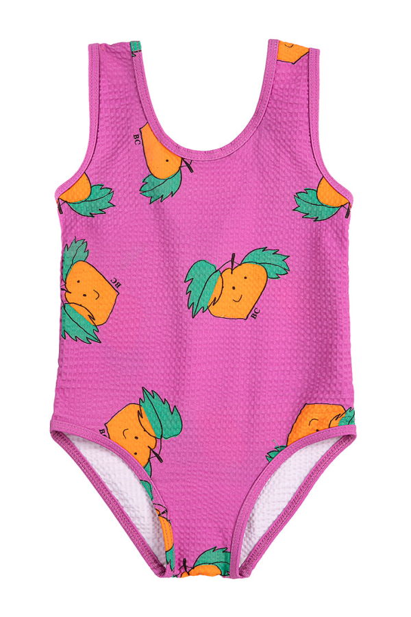 KIDS Bobo Choses Baby All Over Tangerine Swimsuit - Pink