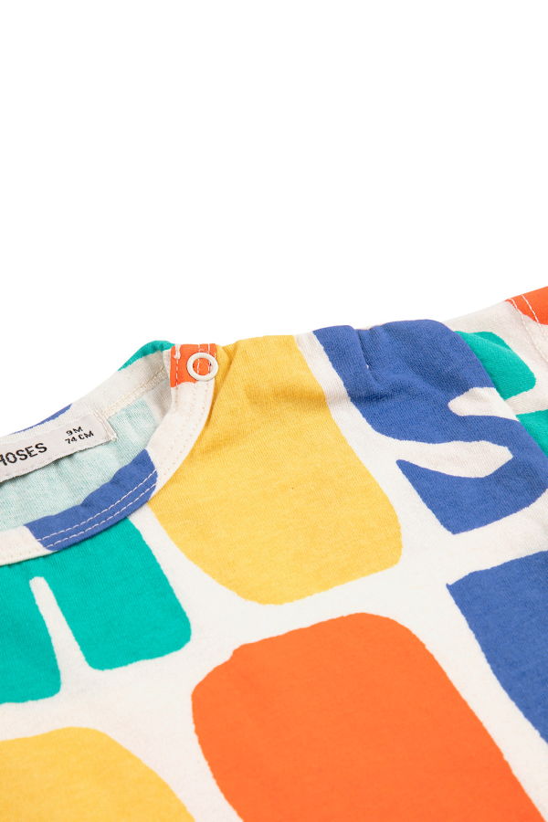 KIDS Bobo Choses Baby All Over Colours Print T-Shirt