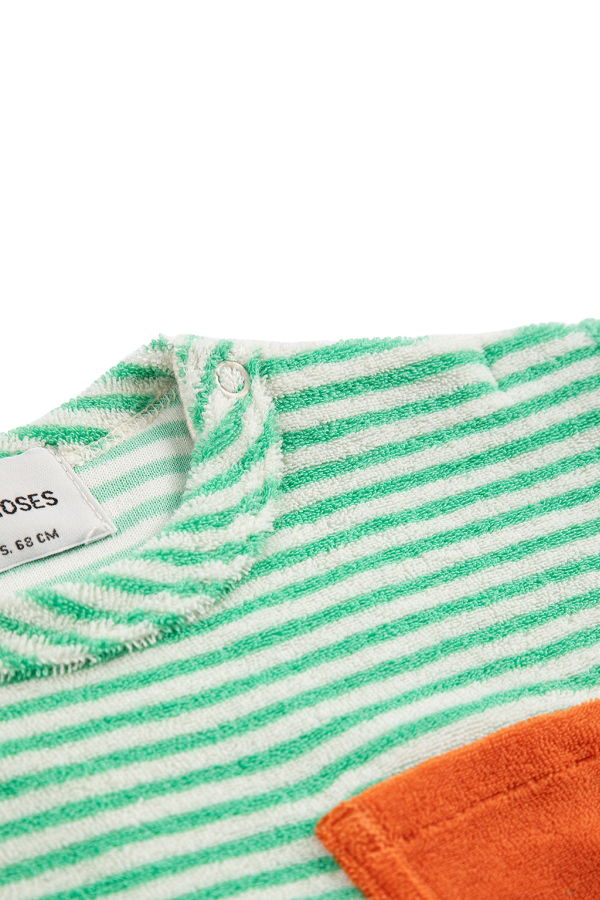 KIDS Bobo Choses Baby Terry Cloth Tee - Green