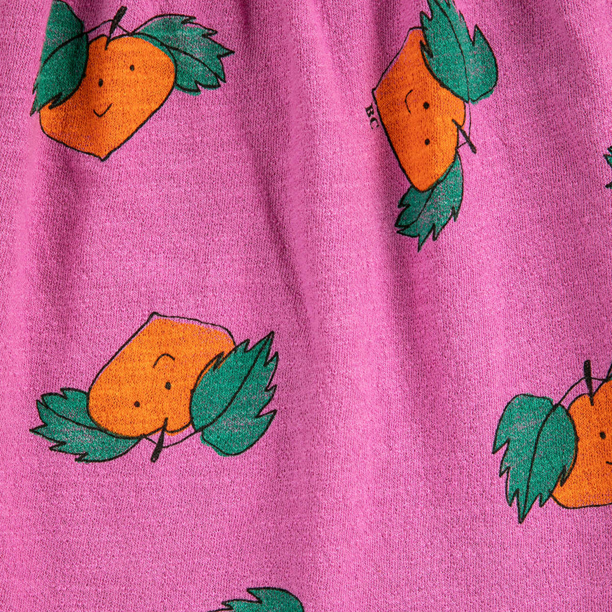 KIDS Bobo Choses All Over Tangerine Print Dress - Purple - Image 2 of 5