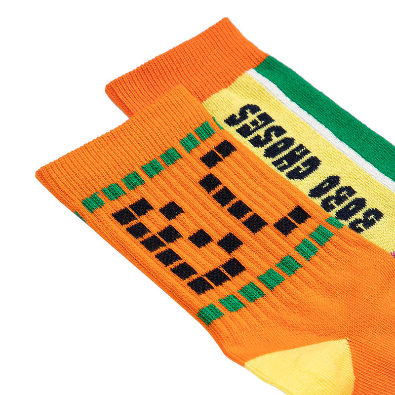 KIDS Bobo Choses Set Of Two Short Socks - Multicolour