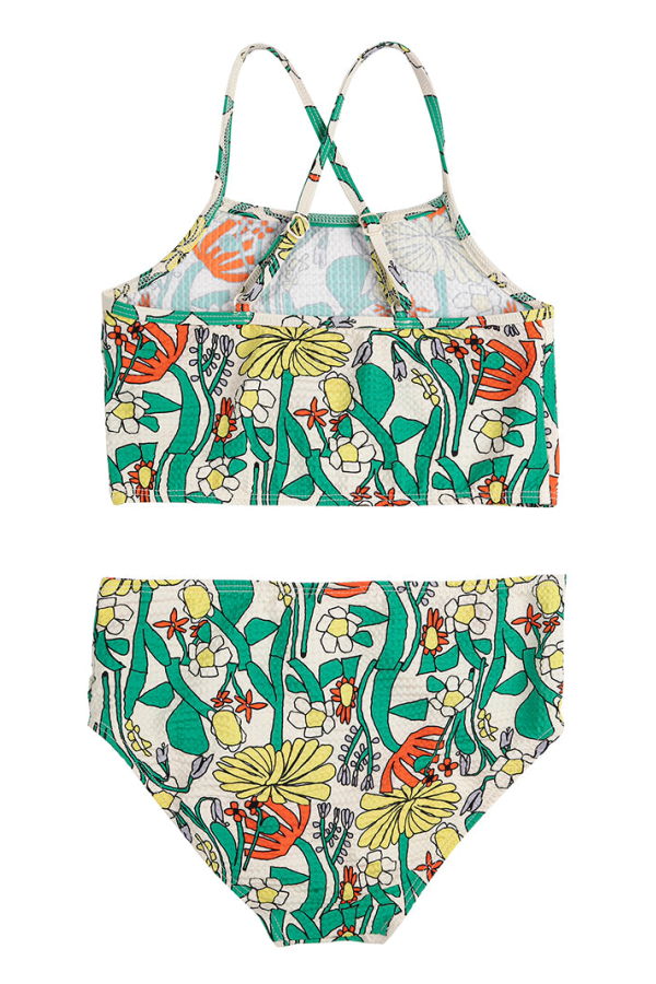 KIDS Bobo Choses All Over Herbalist Print Bikini Swimsuit - Multicolour