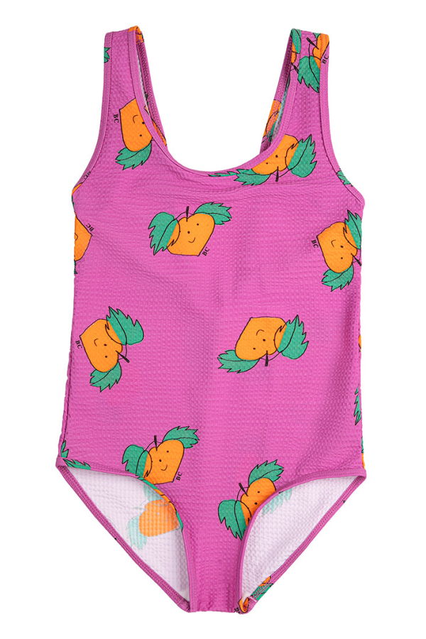 KIDS Bobo Choses All Over Tangerine Print Swimsuit - Purple