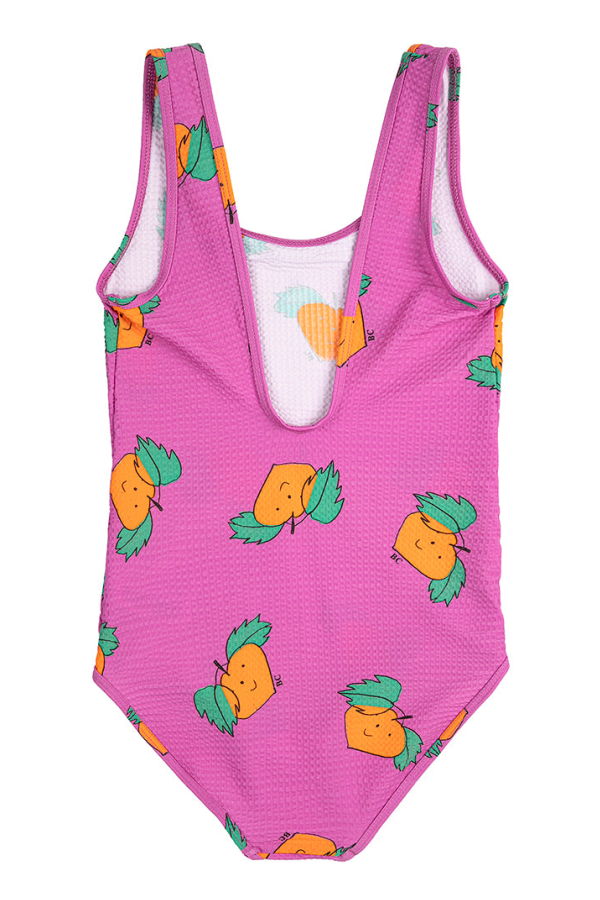 KIDS Bobo Choses All Over Tangerine Print Swimsuit - Purple