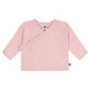 KIDS Petit Bateau Baby Wrap Cardigan - Pink - Thumbnail 1
