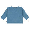 KIDS Petit Bateau Baby Wrap Cardigan - Adriatic Blue - Thumbnail 3