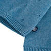 KIDS Petit Bateau Baby Wrap Cardigan - Adriatic Blue - Thumbnail 4