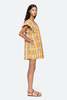 Sea NY Copeland Mini Dress - Yellow Plaid - Thumbnail 5