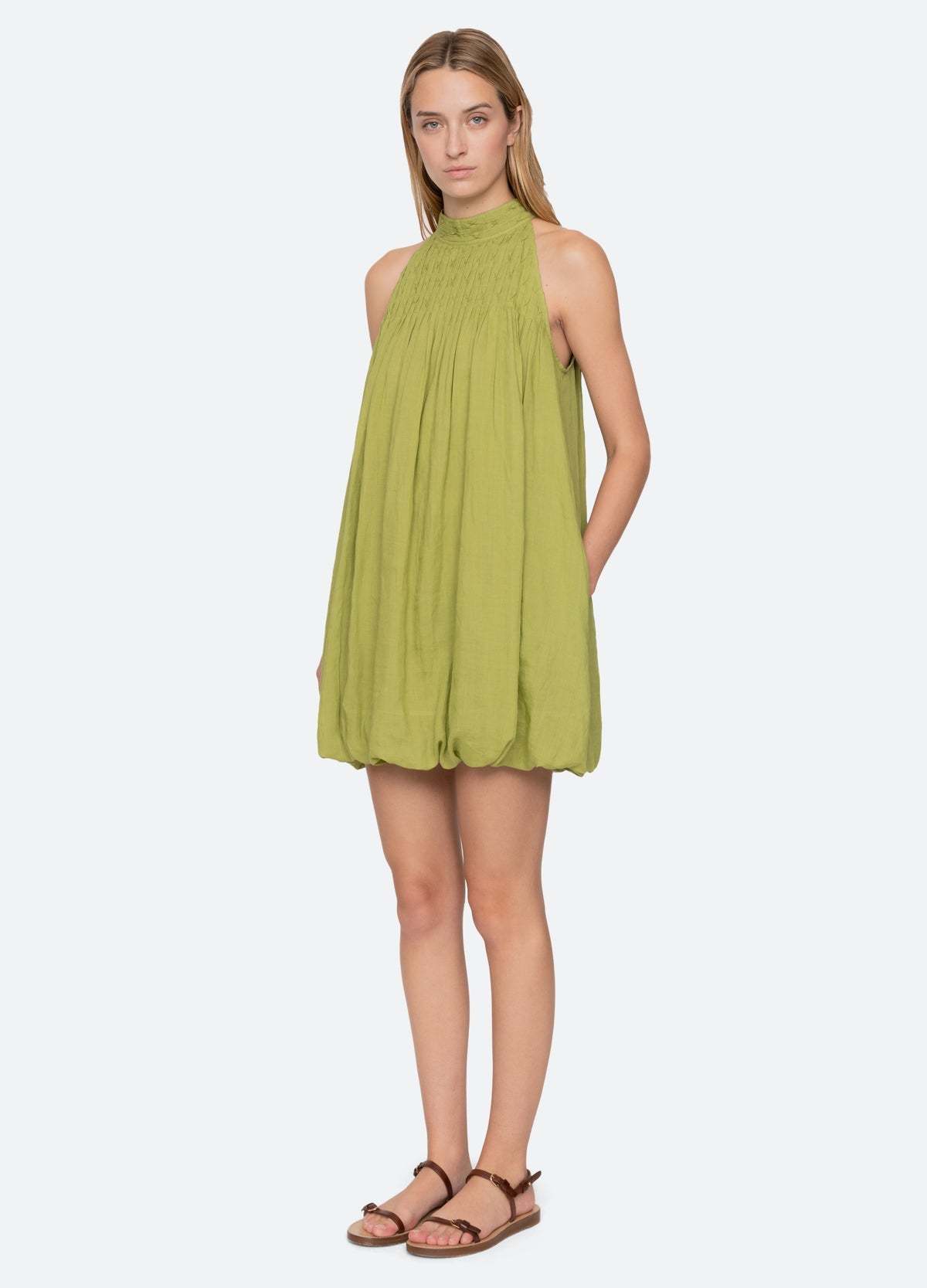 Sea NY Violet Halter Mini Dress - Image 1 of 6