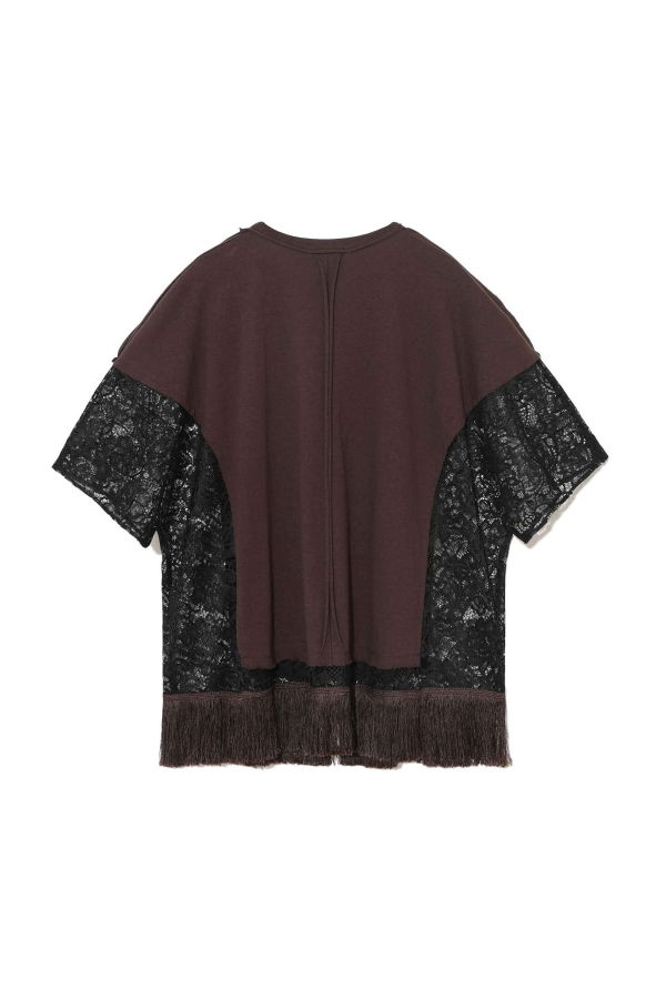 Undercover Lace Trimmed Tee