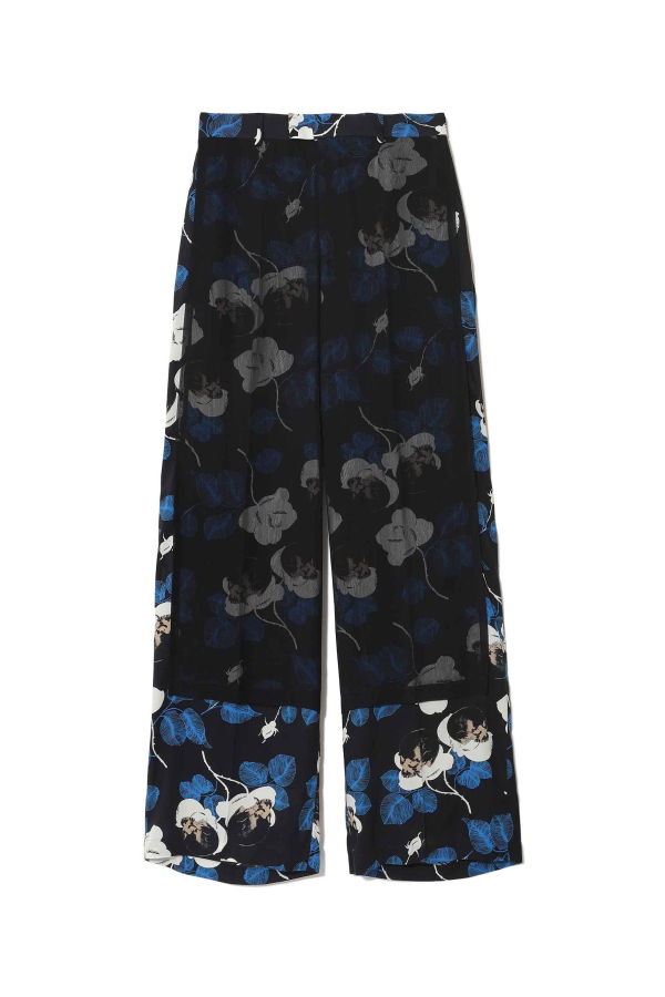 Undercover Rayon All-Over Print Slacks Pants