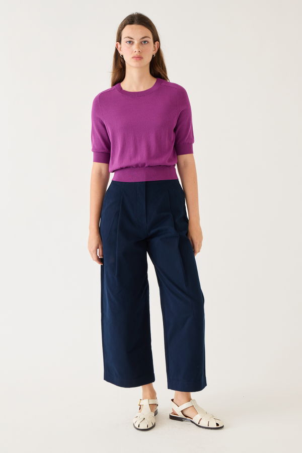 demylee Greta Fine Cotton Stretch Top