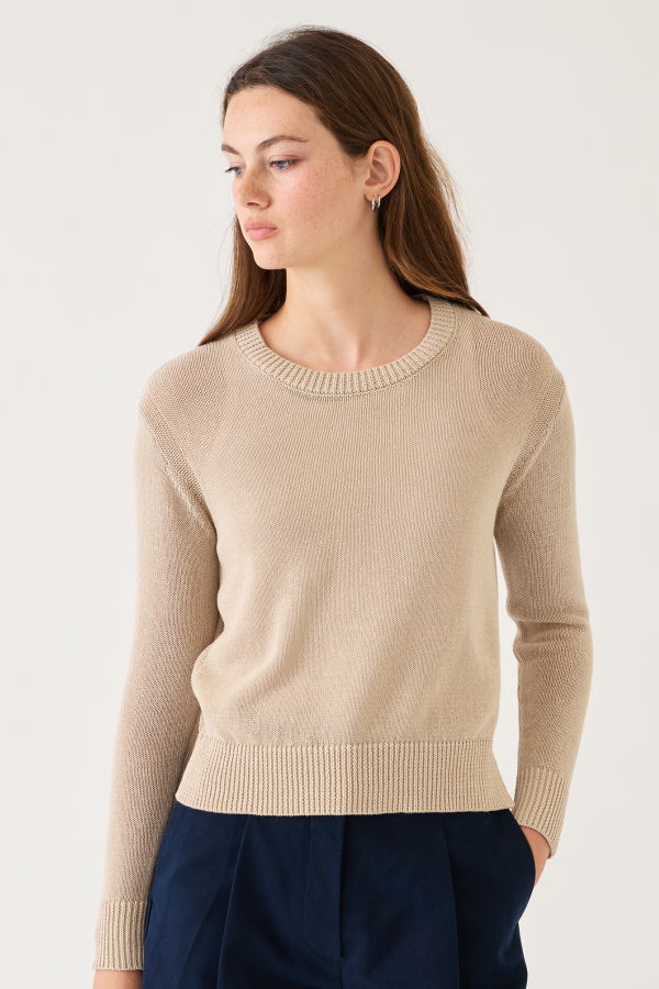 demylee Lana Cotton Linen Sweater