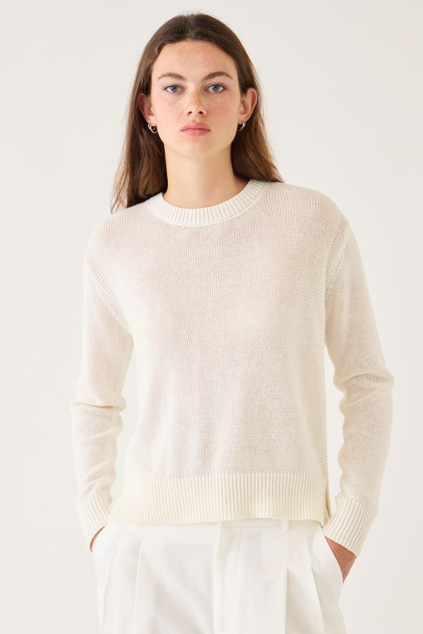 demylee Lana Cotton Linen Sweater