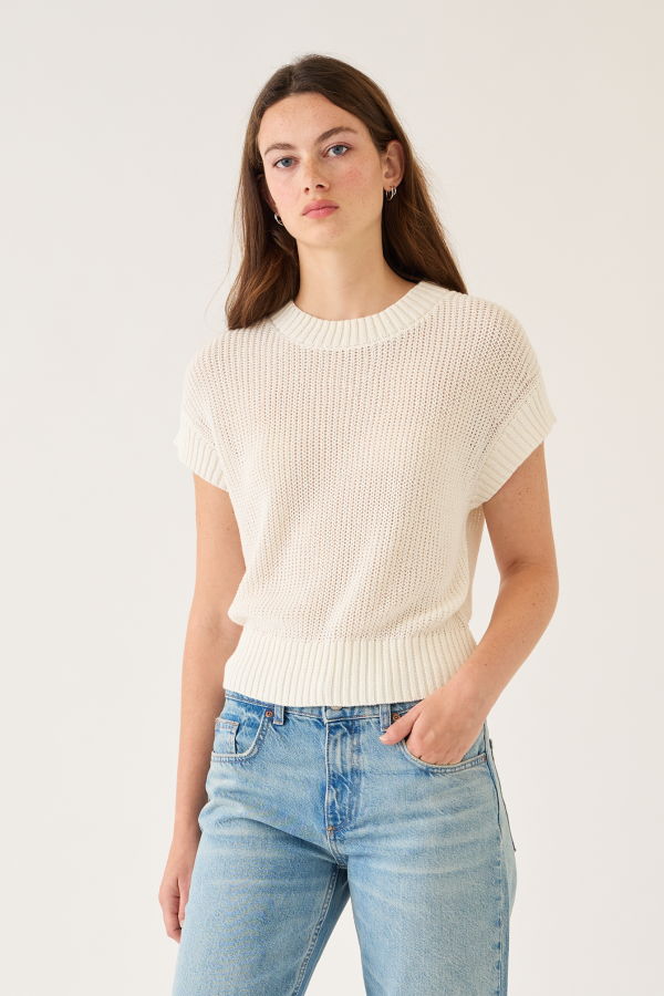 demylee Marlowe Cotton Linen Top