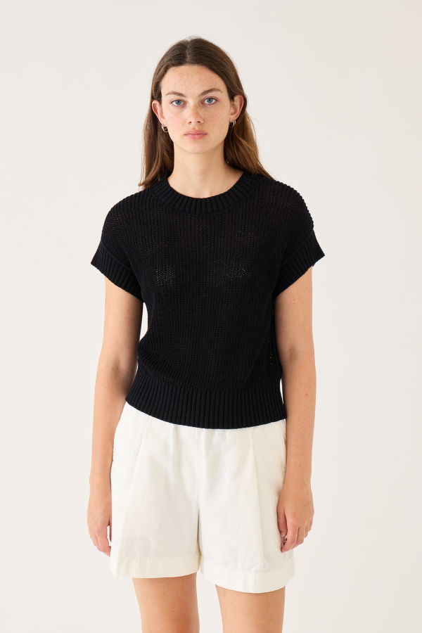 demylee Marlowe Cotton Linen Top