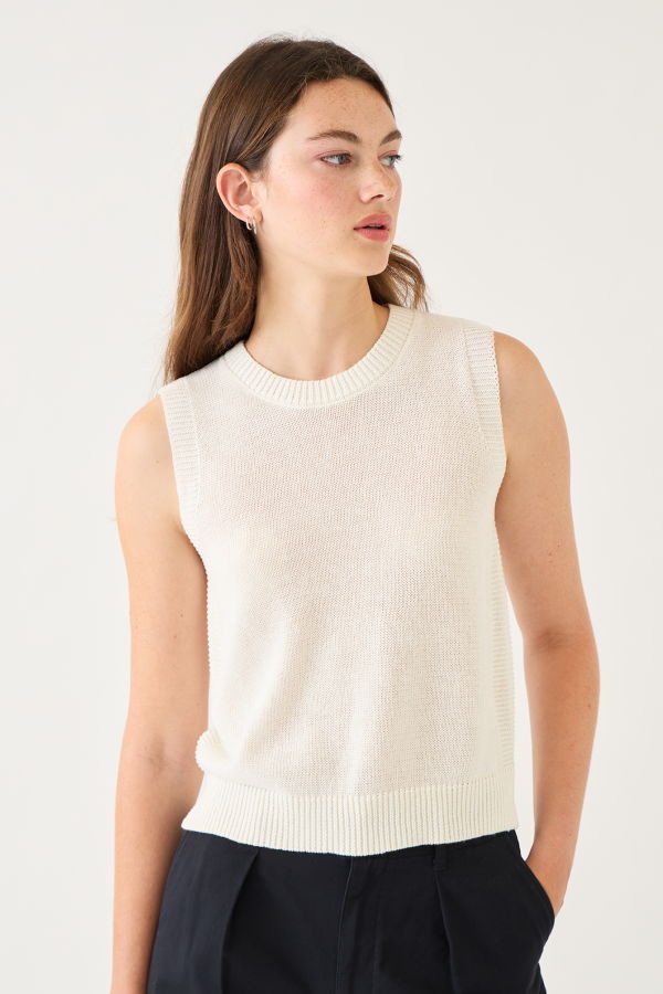 demylee Olympia Cotton Linen Top