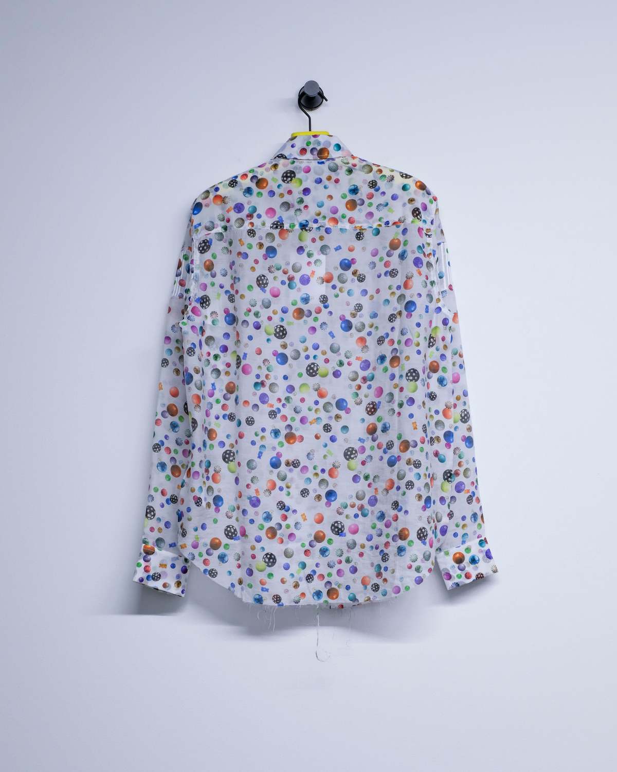 Edward Cuming Confetti White Voile Shower Bead Heart Throb Shirt - Image 2 of 2