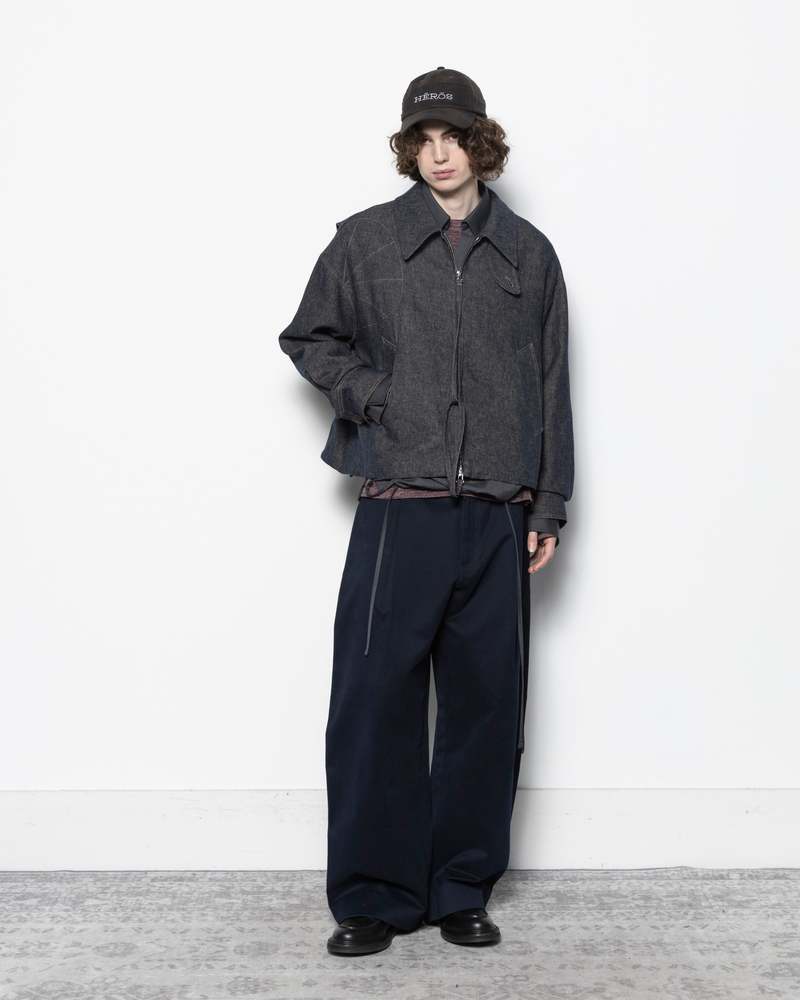 Nullus Cropped Shooting Jacket