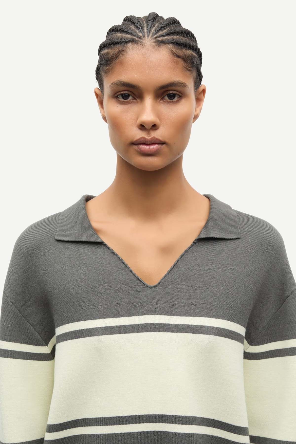 Samsøe Samsøe Saanne Polo Sweater - Image 4 of 7